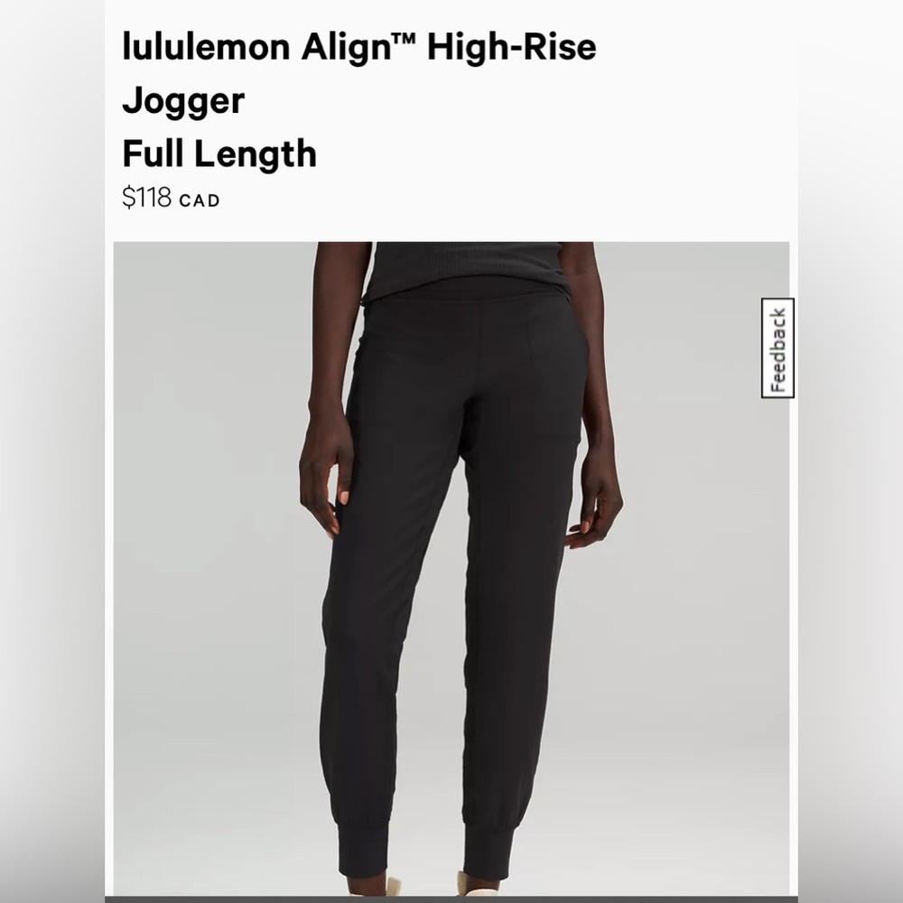 Lululemon Align High Rise Joggers